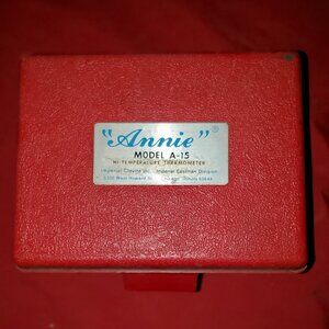 VINTAGE ANNIE MODEL A-15 HI TEMPERATURE THERMOMETER